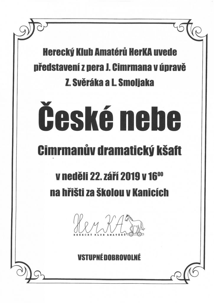 Divadelní představení České nebe