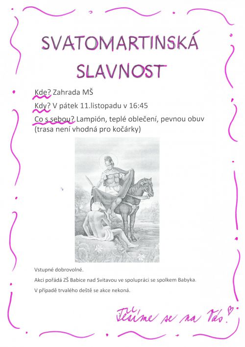 Svatomartinská slavnost