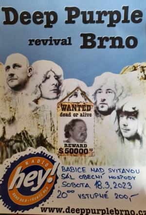 Koncert Deep Purple revival Babice nad Svitavou 1