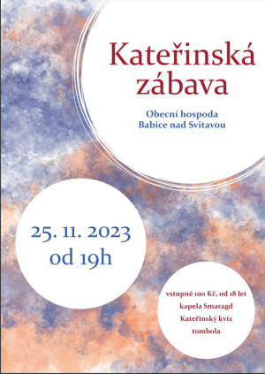 KATEŘINSKÁ SLAVNOST 1