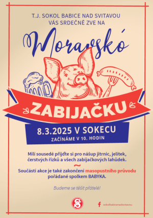 Moravská zabíjačka v Babicích nad Svitavou 1