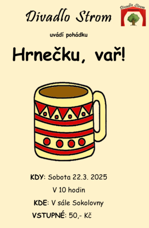 Pozvání na pohádku "Hrnečku vař " 1