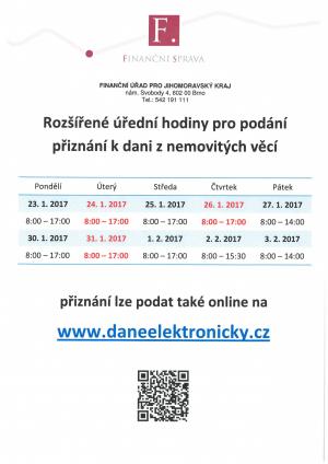 Rozšířené úřední hodiny